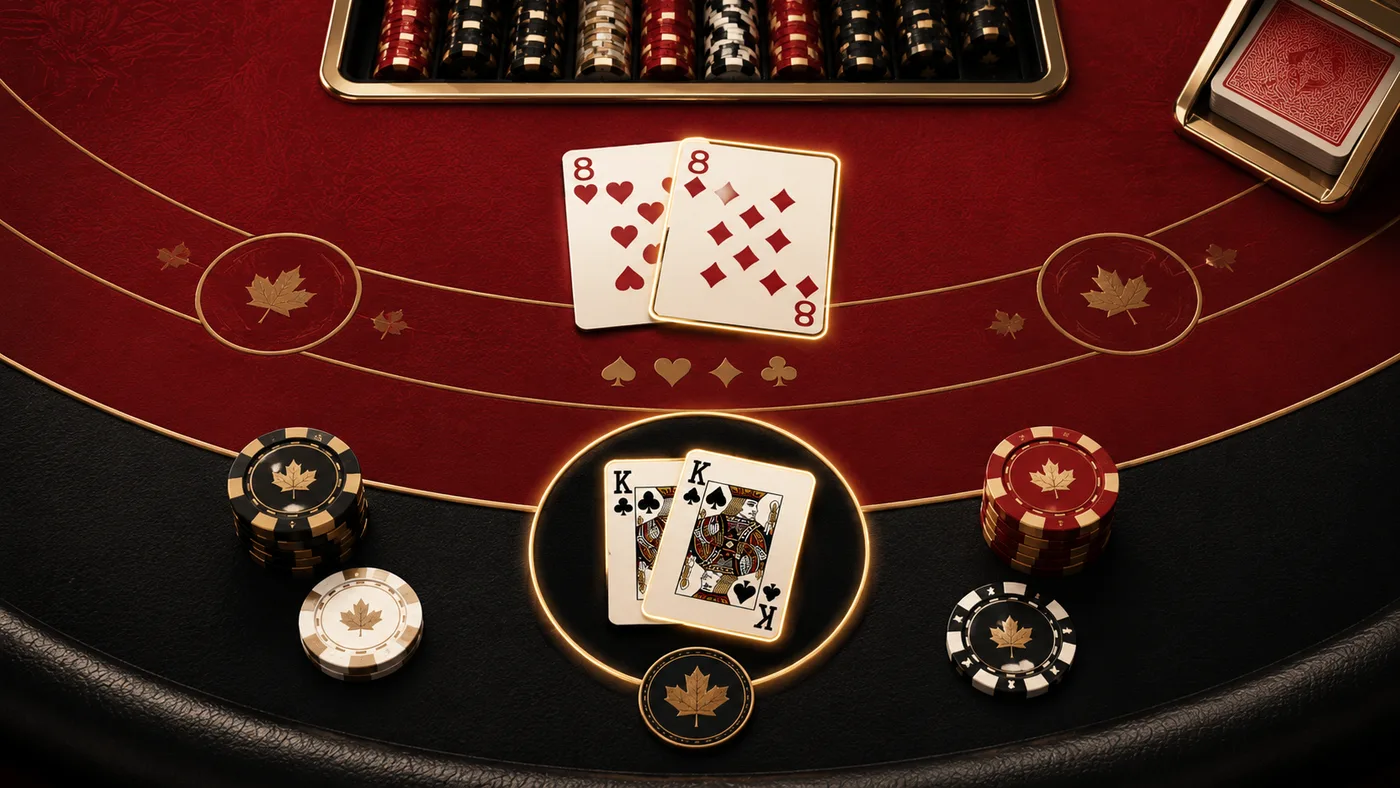 Double Exposure blackjack illustration with face-up dealer cards