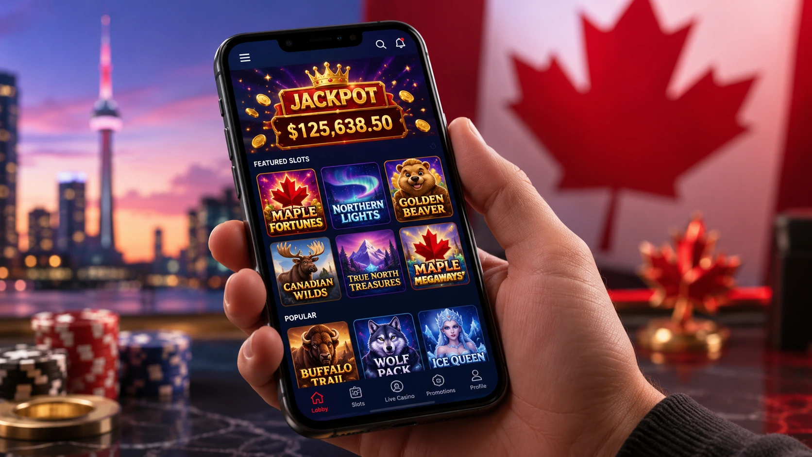 Best Mobile Slots Apps for Canadian Players in 2026 original mobile slot illustration