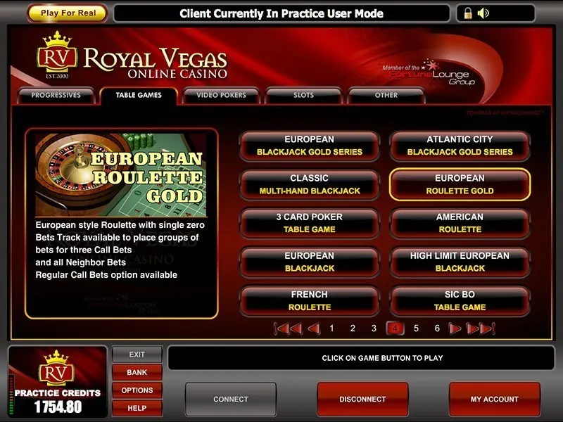 Royal Vegas review visual 2