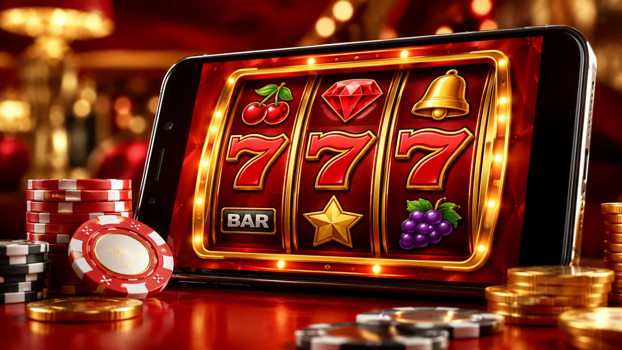 Mobile slot game reels